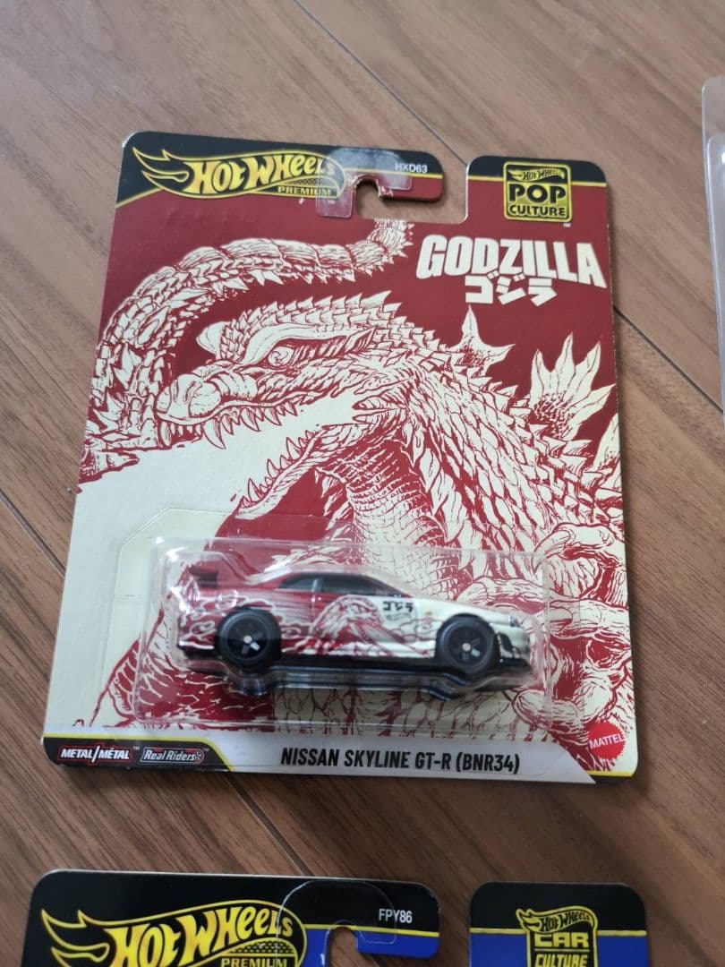 ホットウィール R34ゴジラ　RWB PORSCHE コレクターエディション