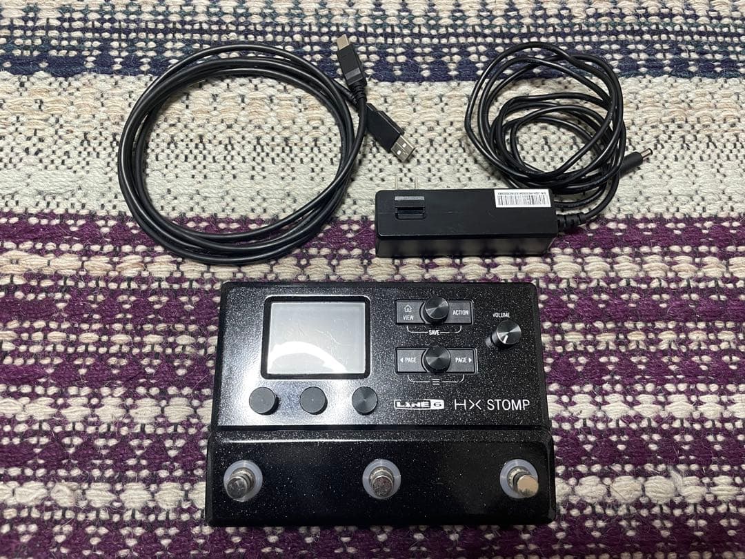 再々オークション！ LINE 6 HX Stomp 【箱、備品完備】