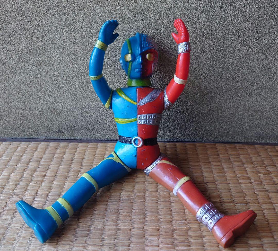 【当時物】【希少】キカイダー☆ 無版権 ☆ソフビ