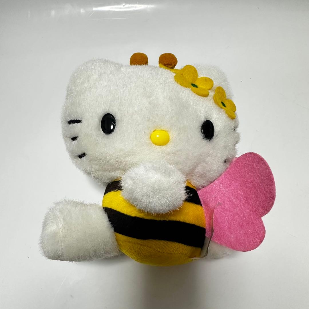 希少 非売品 激レア ハローキティ ミツバチ ぬいぐるみ 平成 レトロ