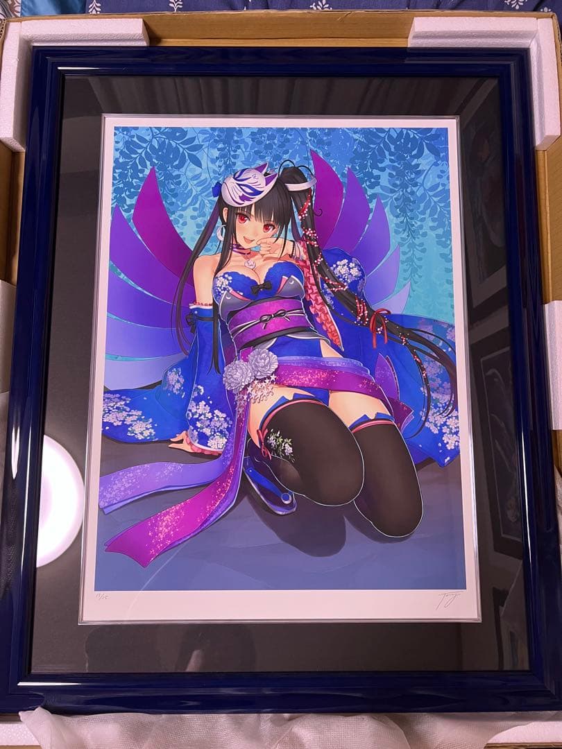 アールビバン　版画　TONY 戦国大戦　五郎八姫