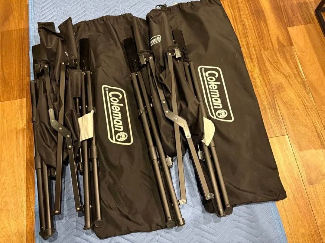 そらさま専用　Coleman レイチェア (BK) 2脚セット