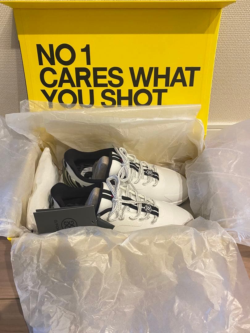 新品 未使用品 MG4PLUS ゴルフシューズ ホワイト