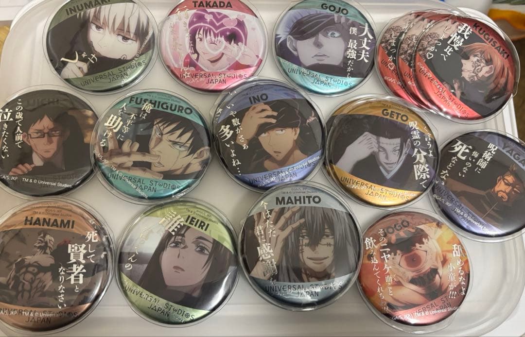 ユニバコラボ缶バッジ