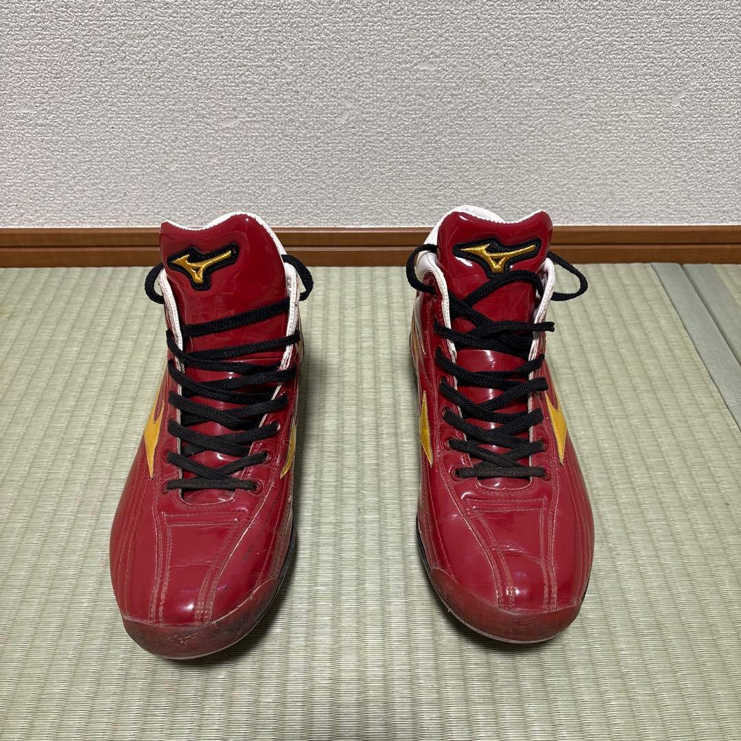 プロ野球　炭谷銀仁朗選手　実使用スパイク