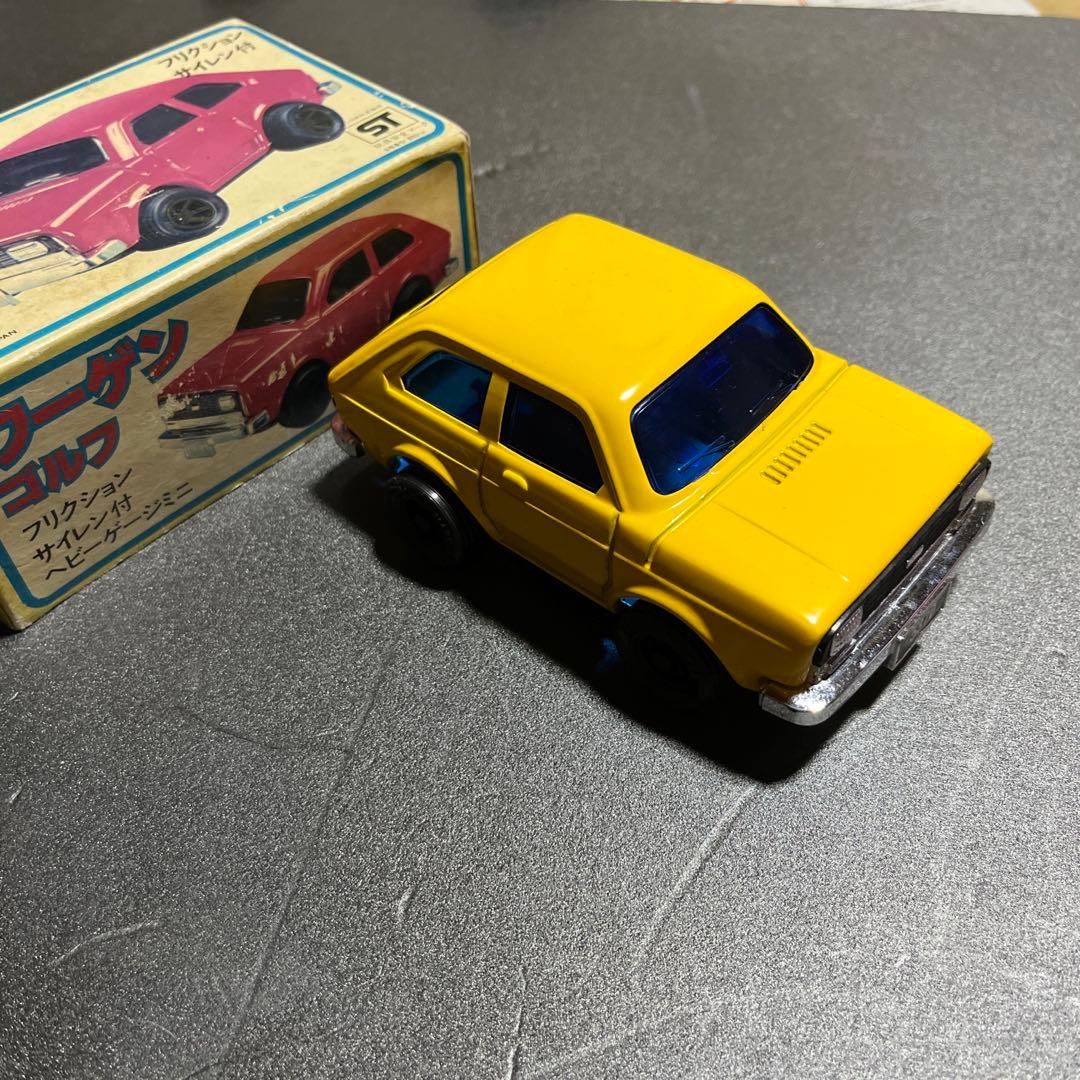 ブリキヴィンテージ　箱付‼︎美品‼︎ ネモト　ワーゲンゴルフ