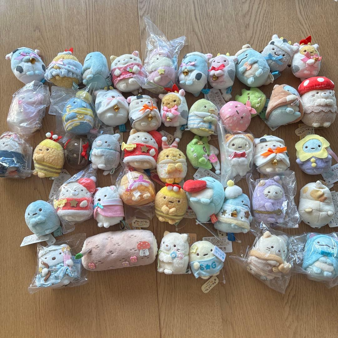 すみっコぐらし てのりぬいぐるみ 45個セット