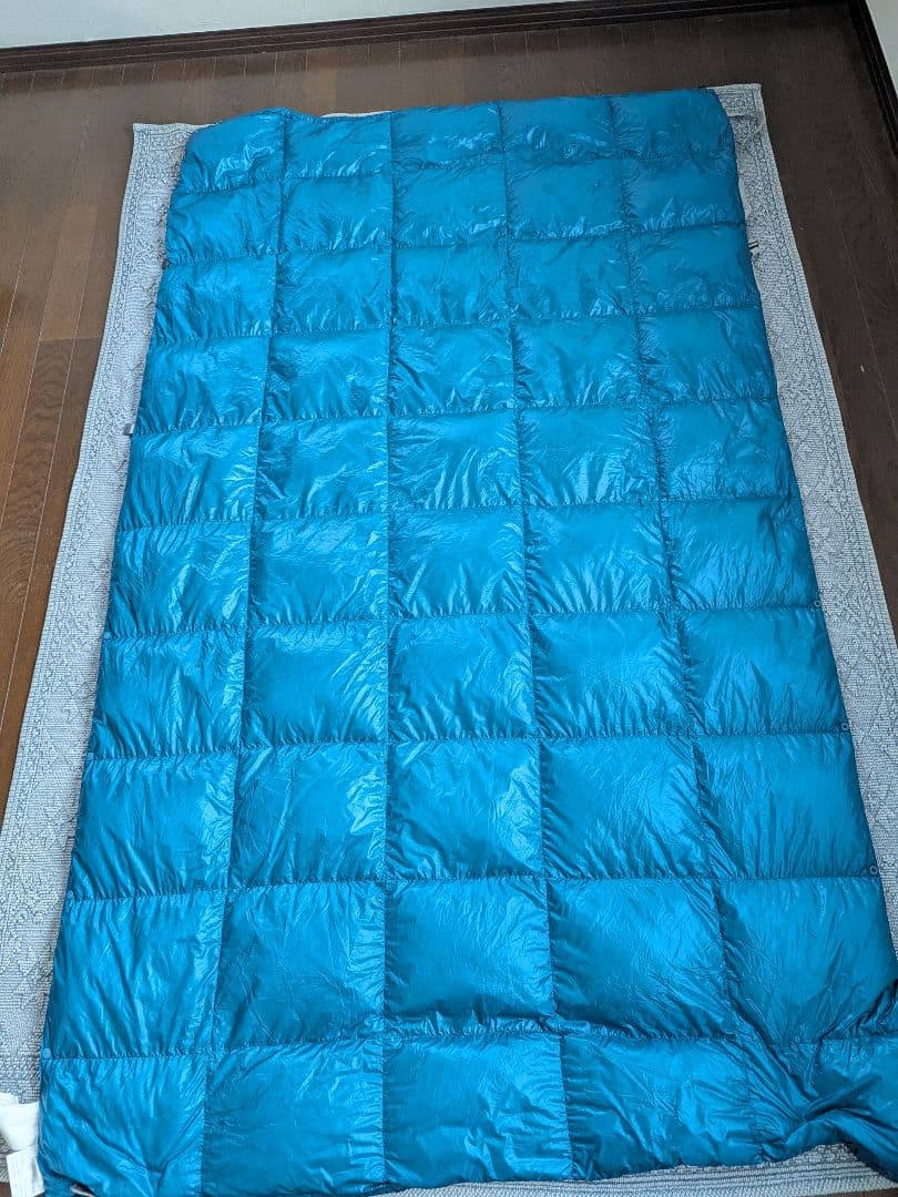 【美品】2023年製 モンベル EX800 ダウン スリーピングラップ ロング