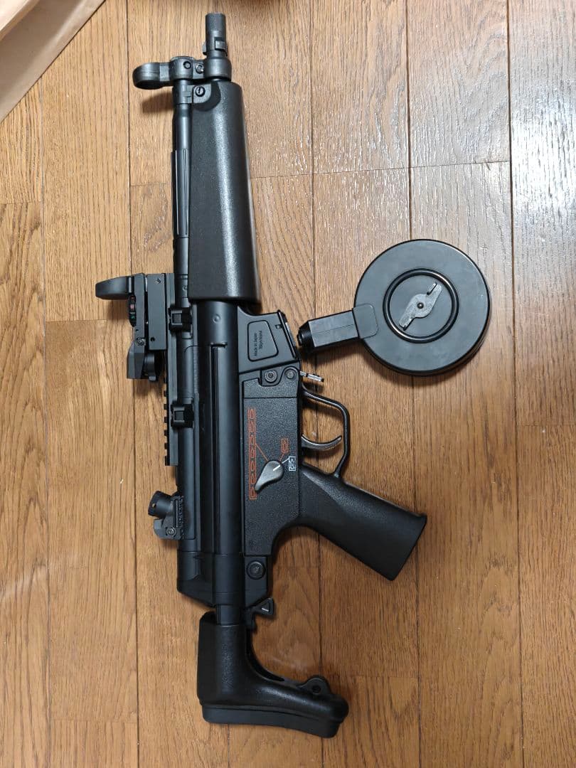 東京マルイ MP5 HC ハイサイクル カスタム ドラムマガジン付 動作快調