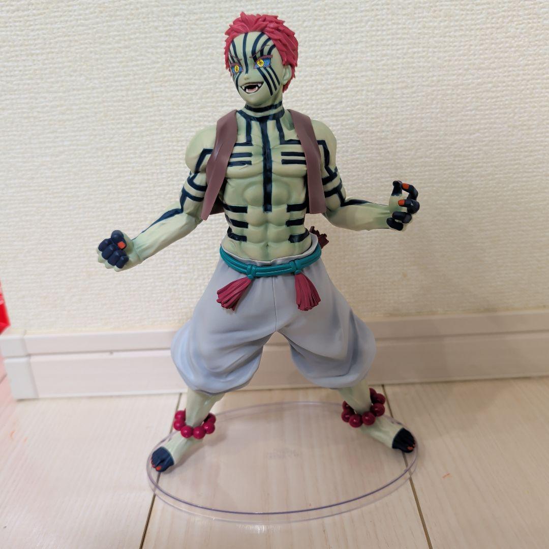 冨岡義勇 猗窩座 鬼滅の刃 一番くじ フィギュア B賞 C賞 上弦の参