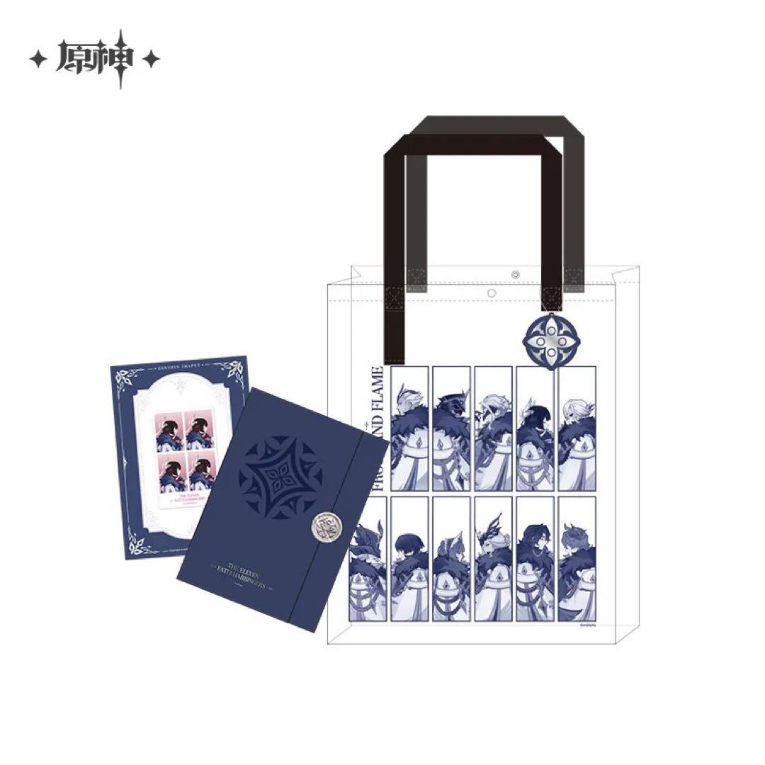 原神　少女　霜痕と権炎　証明写真　ショッパー　公式正規品