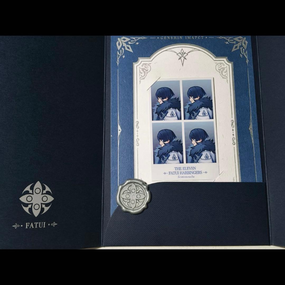 原神　少女　霜痕と権炎　証明写真　ショッパー　公式正規品