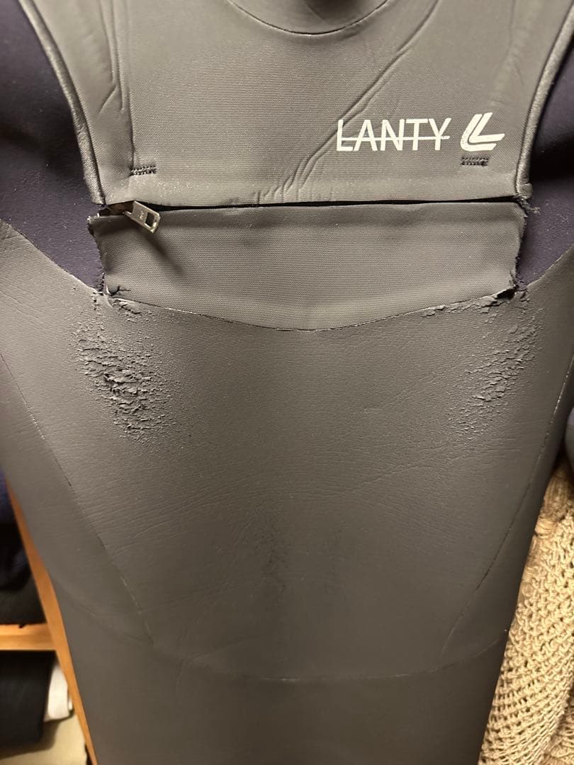 LANTY フルスーツ ウェットスーツ セミドライ
