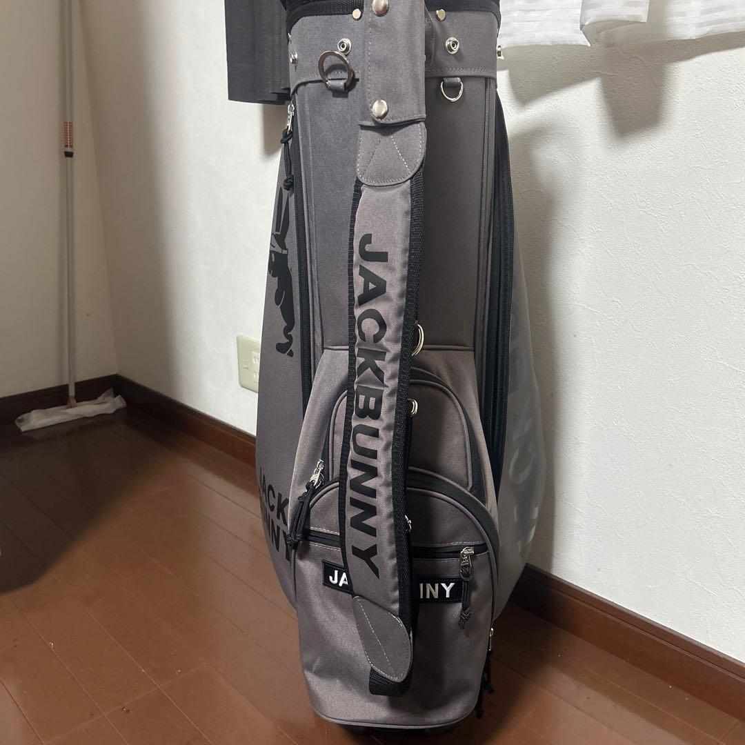 JACK BUNNY ゴルフバッグ グレー