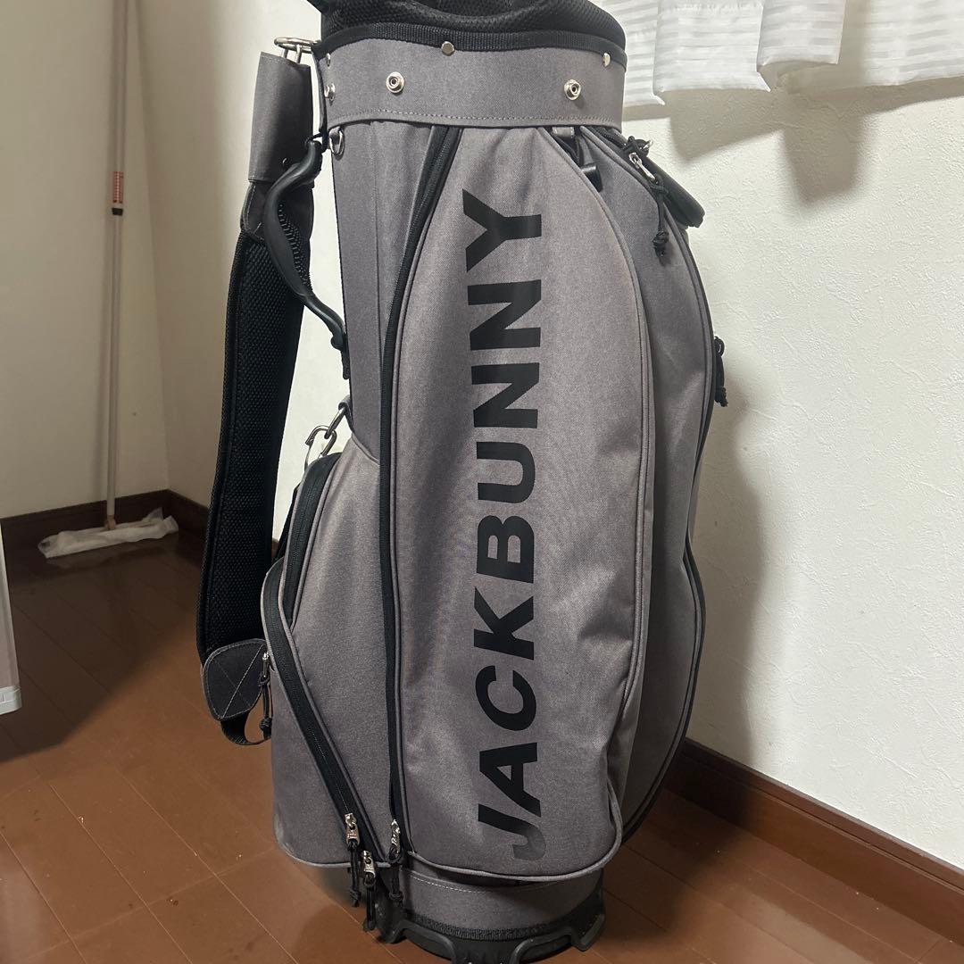 JACK BUNNY ゴルフバッグ グレー