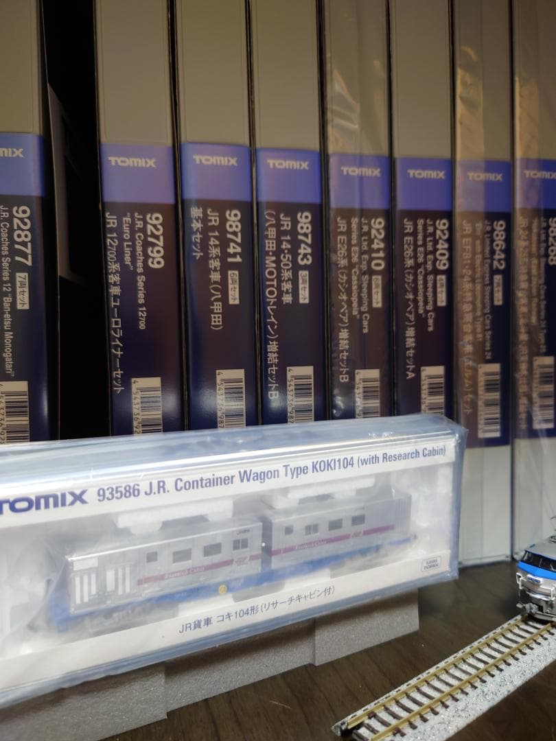 トミックス　93586 コキ104 リサーチキャビン