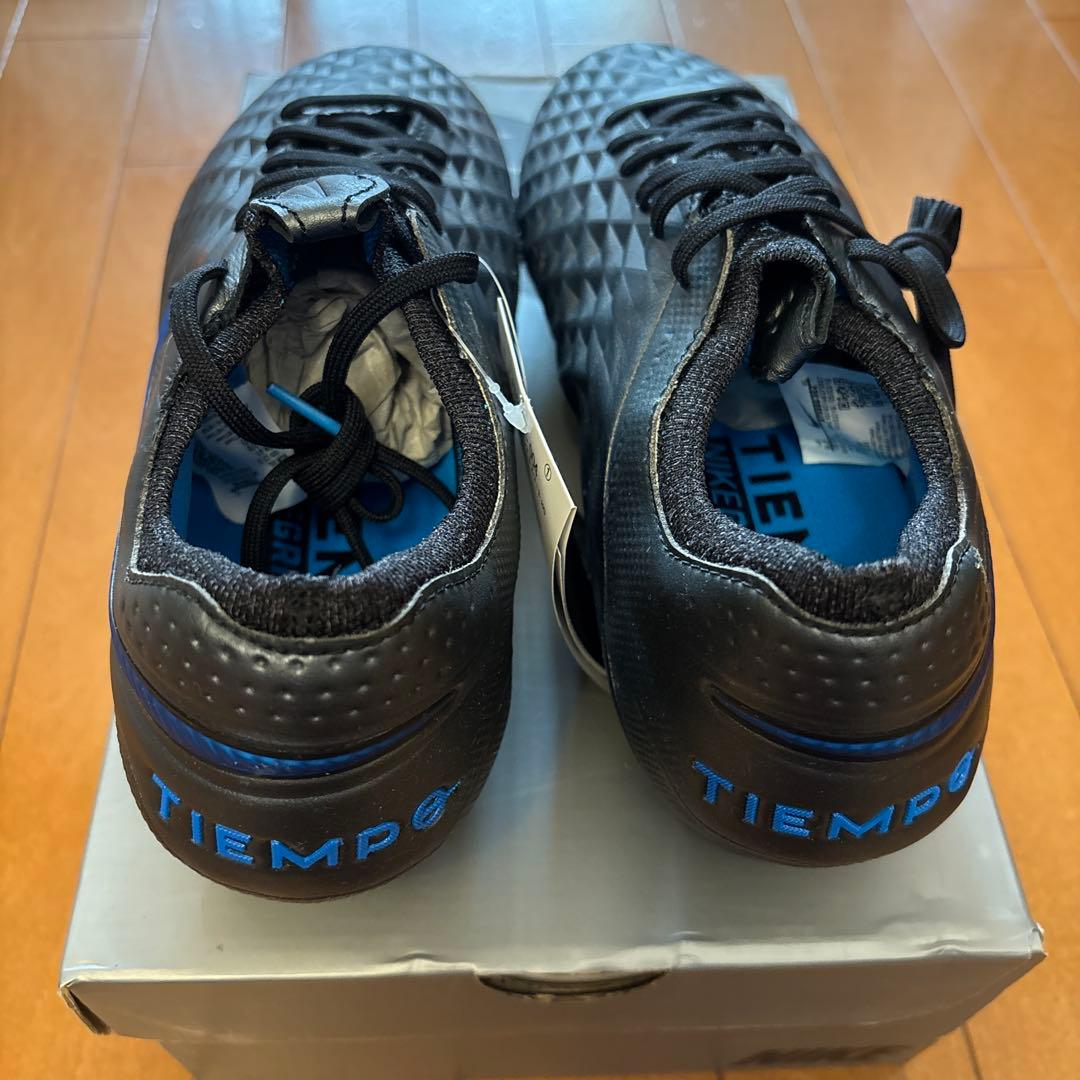 Nike Tiempo サッカーシューズ AT7699-004 ブラック/ブルー