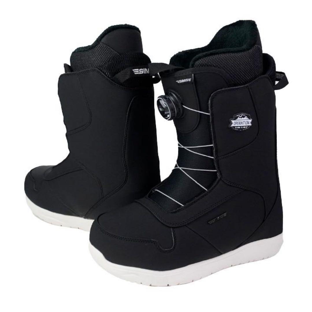 SIMS OPERATION ブラック 新品　23.5