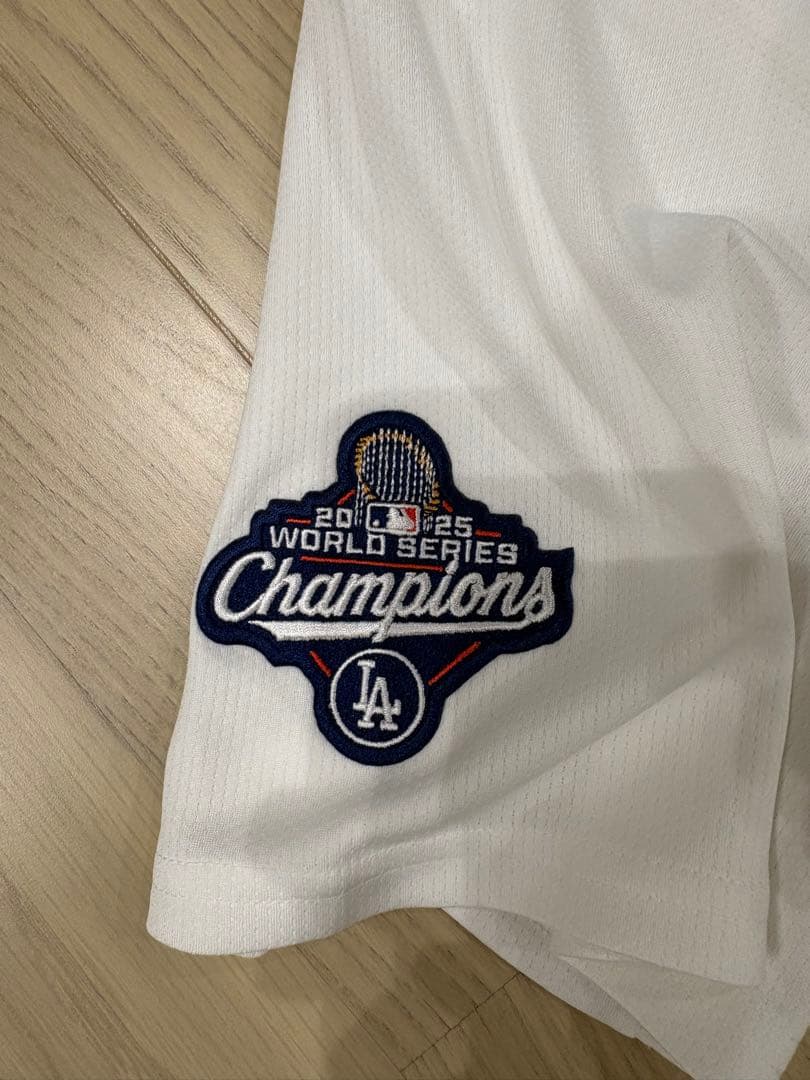 NIKE ドジャース　大谷翔平　ユニフォーム　2025WS優勝パッチ付