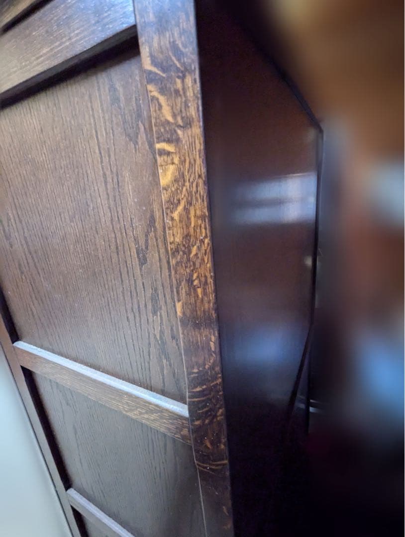 和風木製タンス 3段引き出し付き　茶箪笥　鍵付き