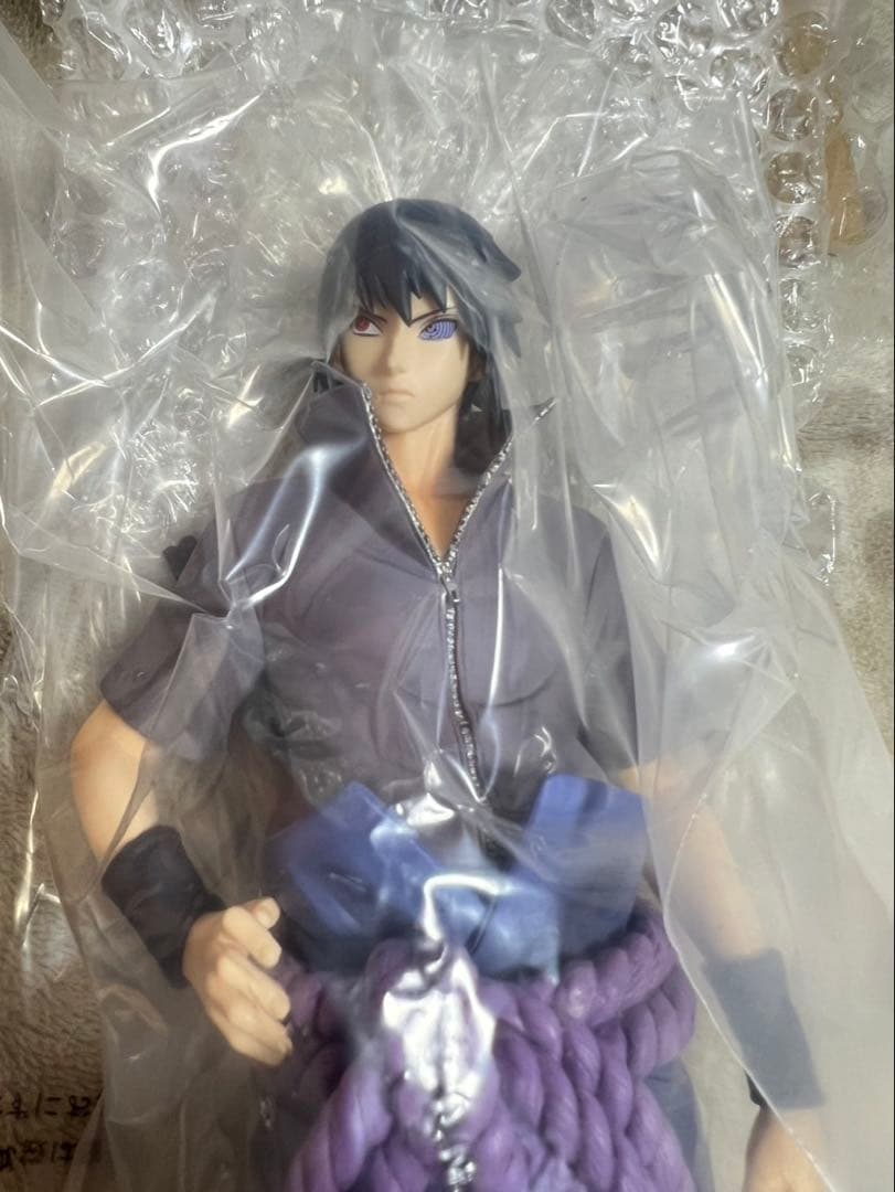 一番くじ　NARUTO 紡がれる火の意志　A賞ナルト　B賞サスケ輪廻写輪眼