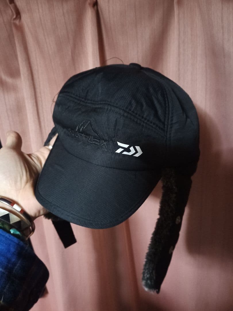 【売り切れ】DAIWAダイワ　釣り帽子 フェイスマスク欠品 ベルベット【倉庫D】