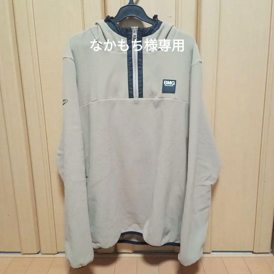 なかもち　beams　golf　フリースパーカー