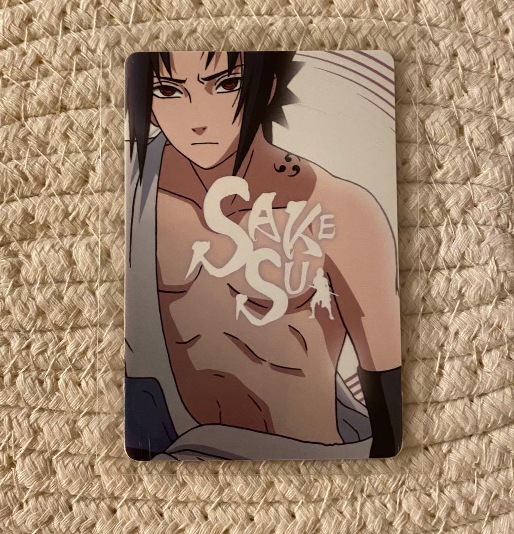 NARUTO グミ カード　NO.002 うちはサスケ