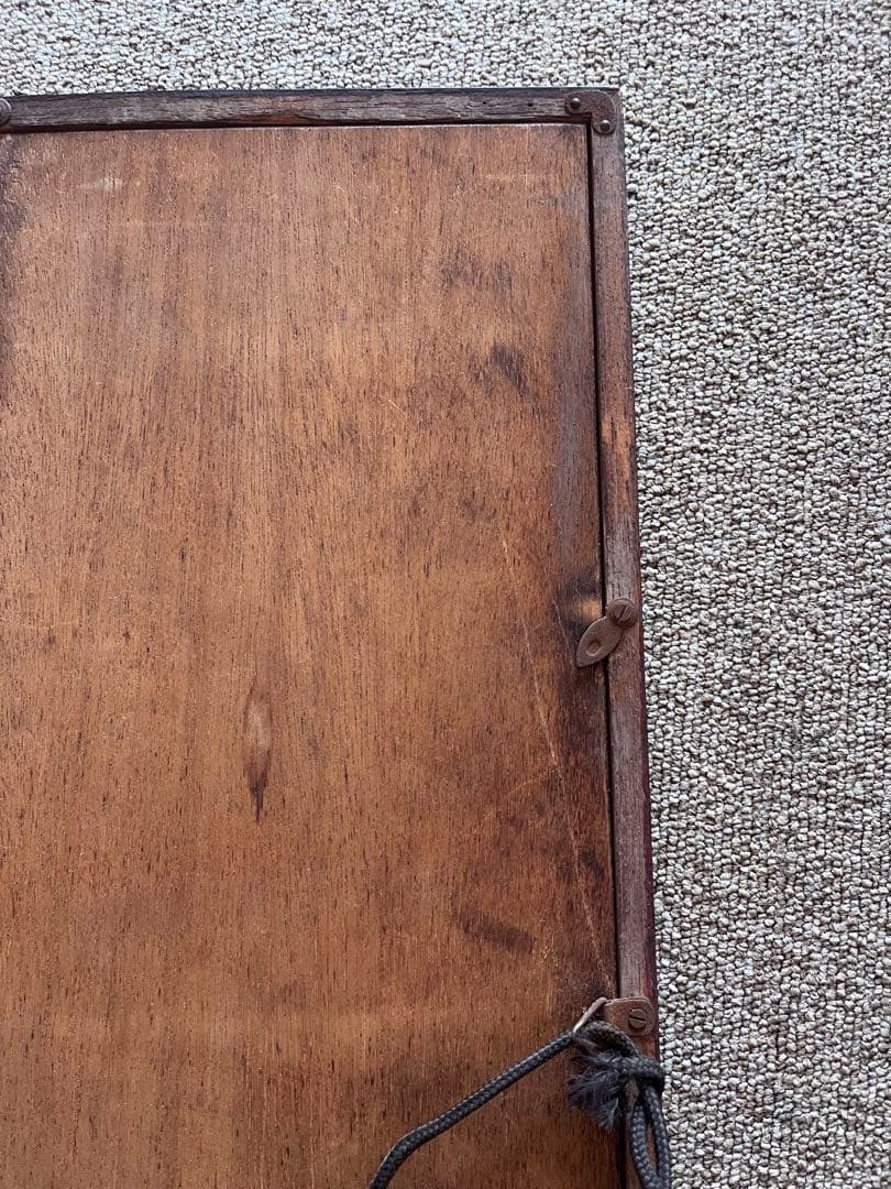 キュビズム リトグラフ 木製フレーム付き