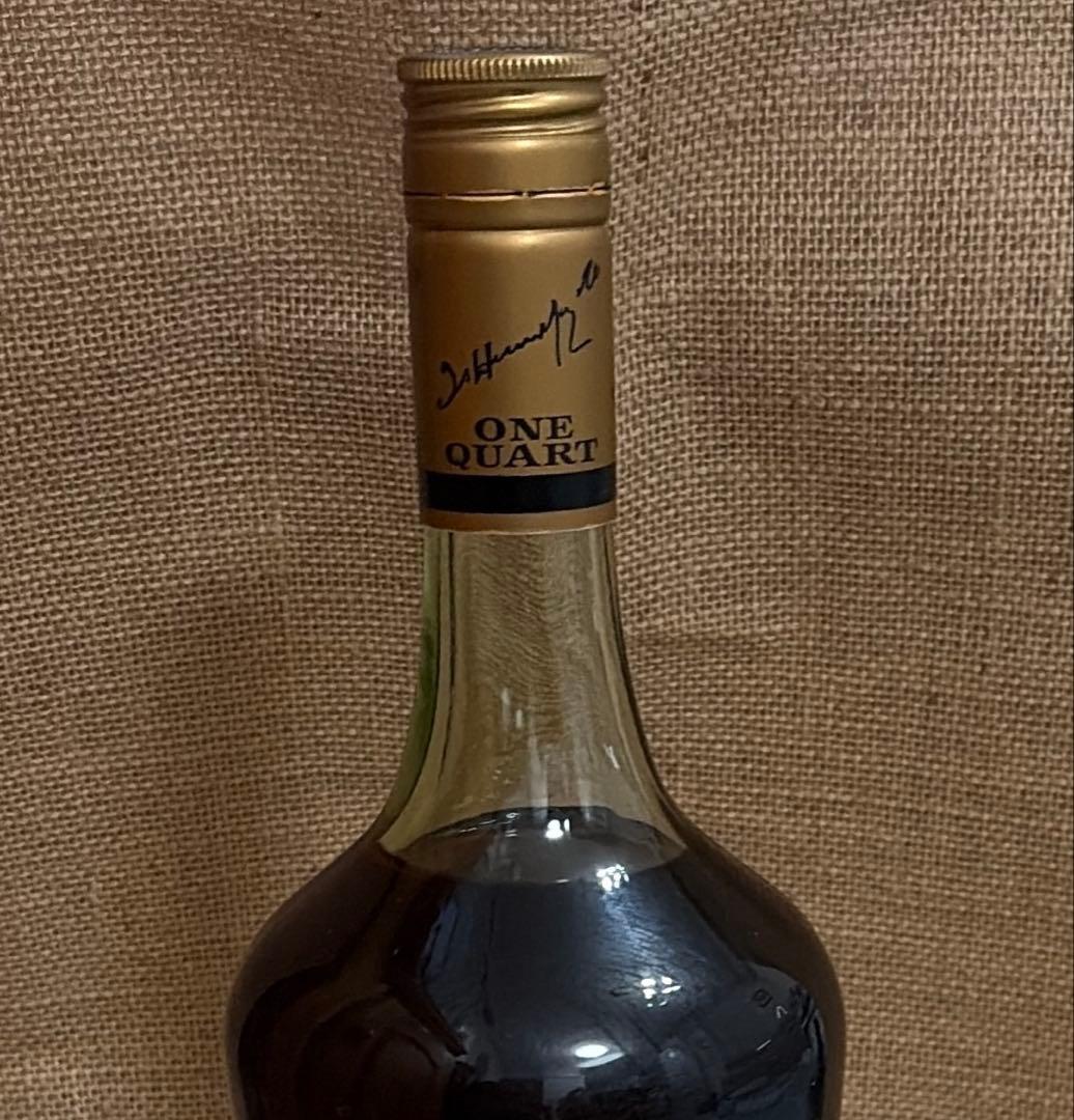【未開封•希少】JAs.HENNESSYスリースター コニャック古酒フランス産①