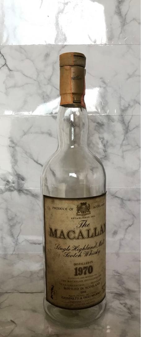 【空ボトル】マッカラン 1970年