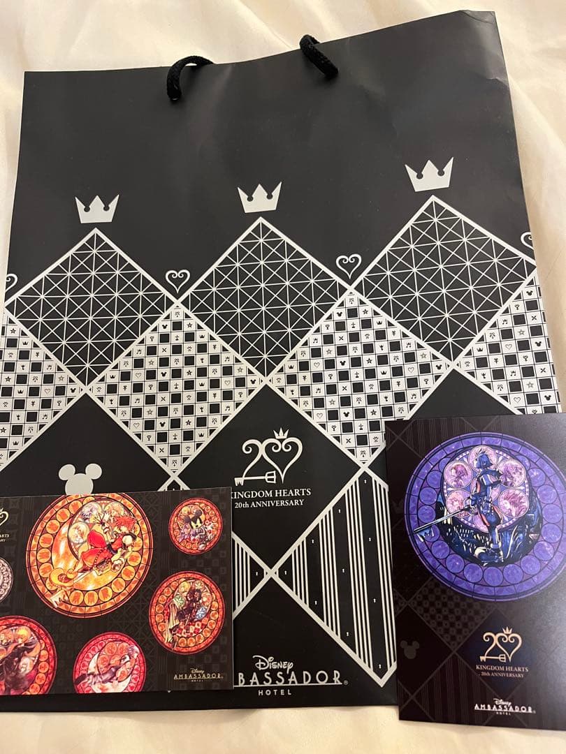 ディズニーアンバサダーホテルキングダムハーツキーブレード型ルームキーセット