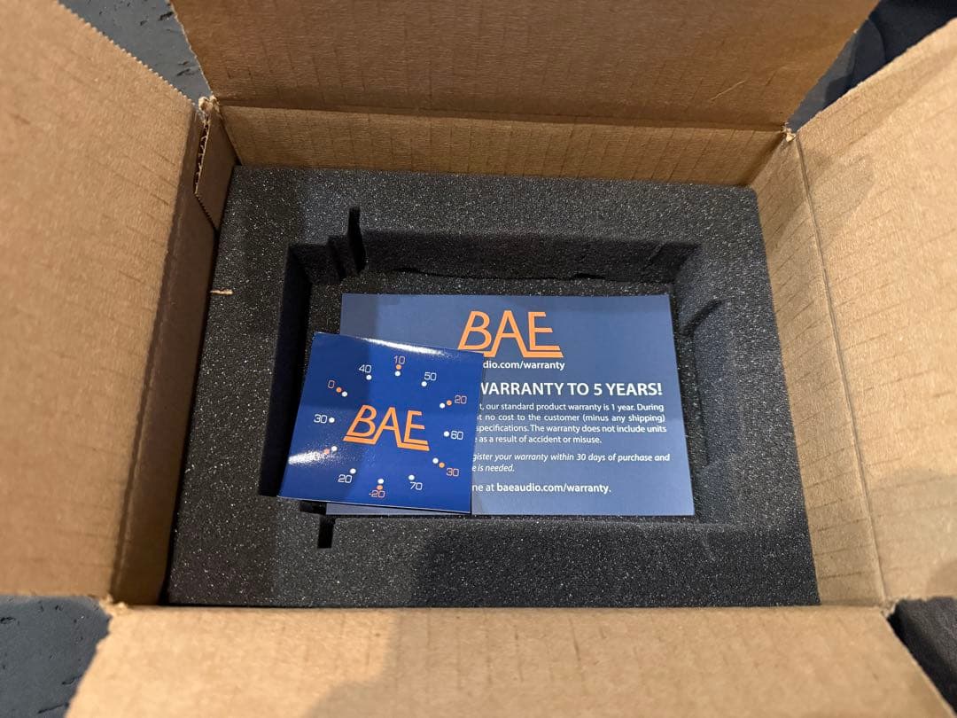 BAE 73EQL / 500シリーズ EQ シリアル095