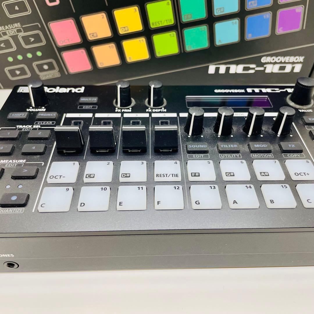 Roland MC-101 グルーヴボックス サンプラー
