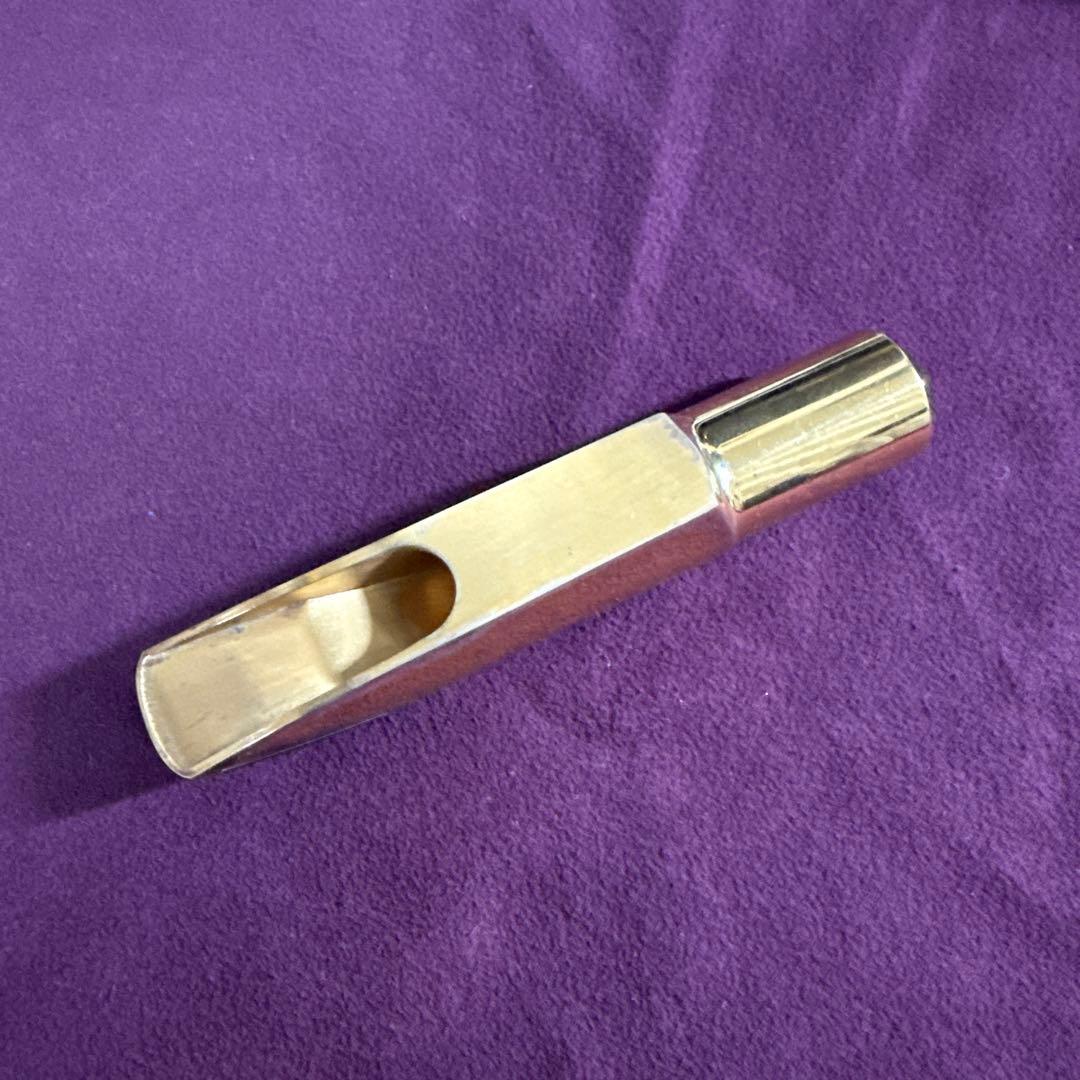 ヤナギサワ特注メタルマウスピース　テナー用ハイバッフルタイプ　8番GP