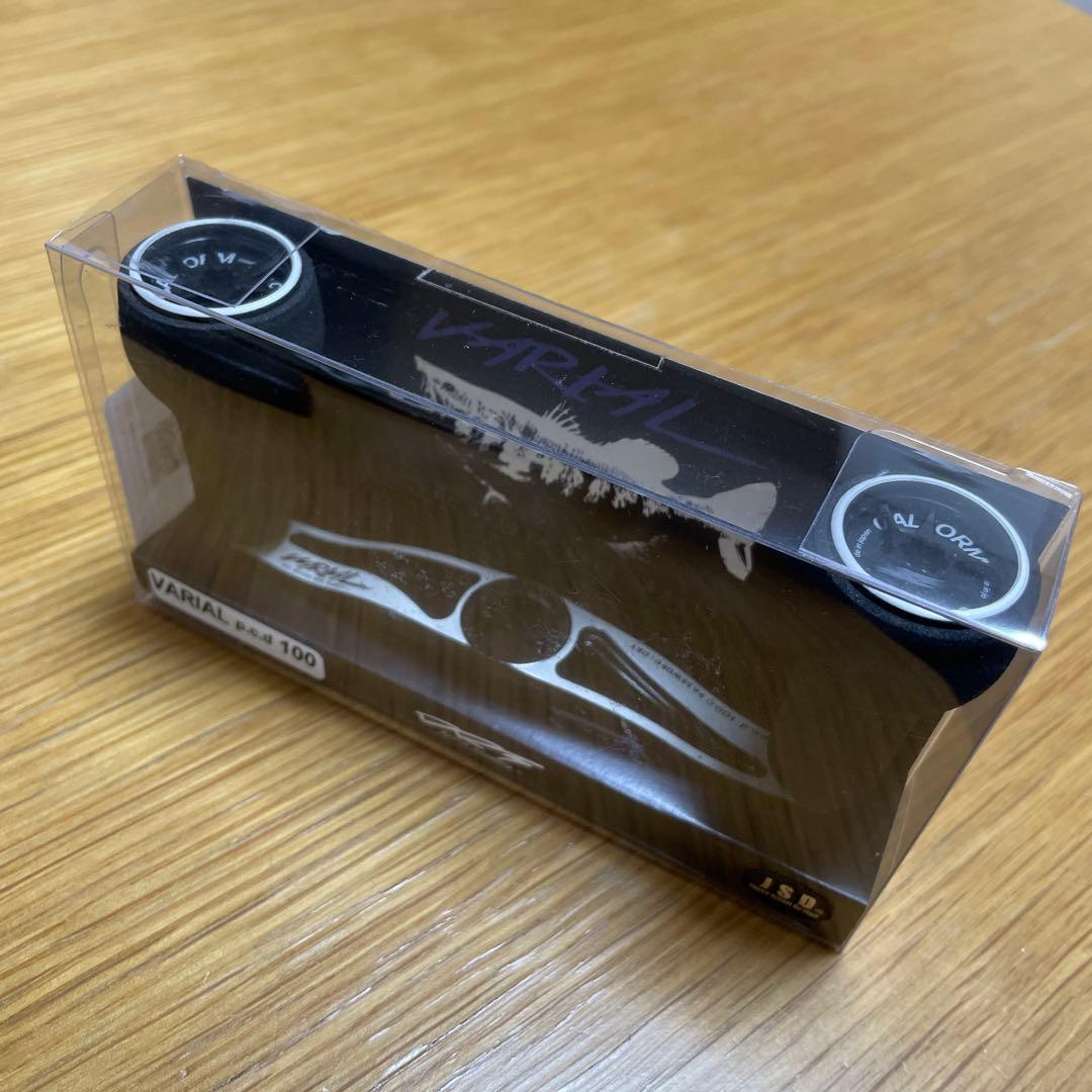 バリアルハンドル100 BLACK×White 100mm