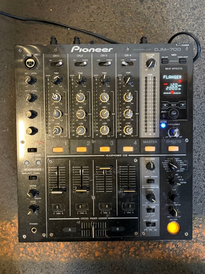 【希少】Pioneer/パイオニア DJM-700 ブラック