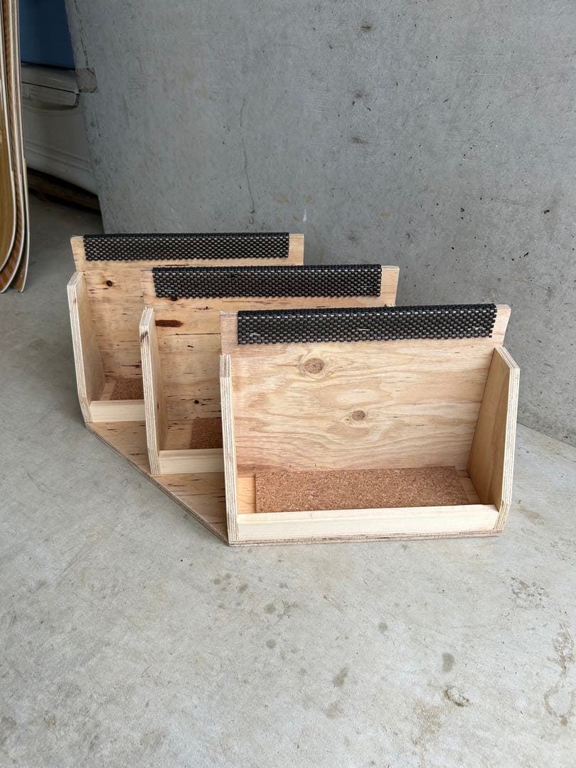 [注文受付ページ]スノーボード　ディスプレイスタンド　3連