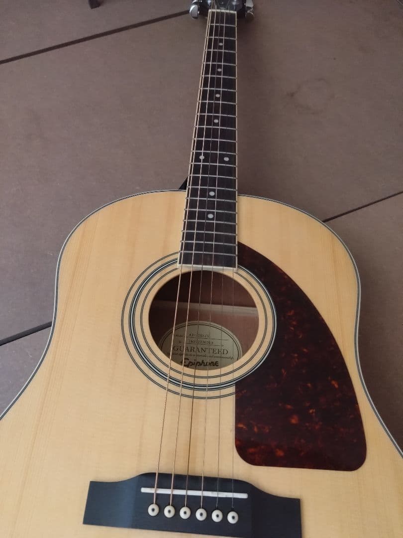 美品◆エピフォン アコースティックギター AJ-220 ケース付き