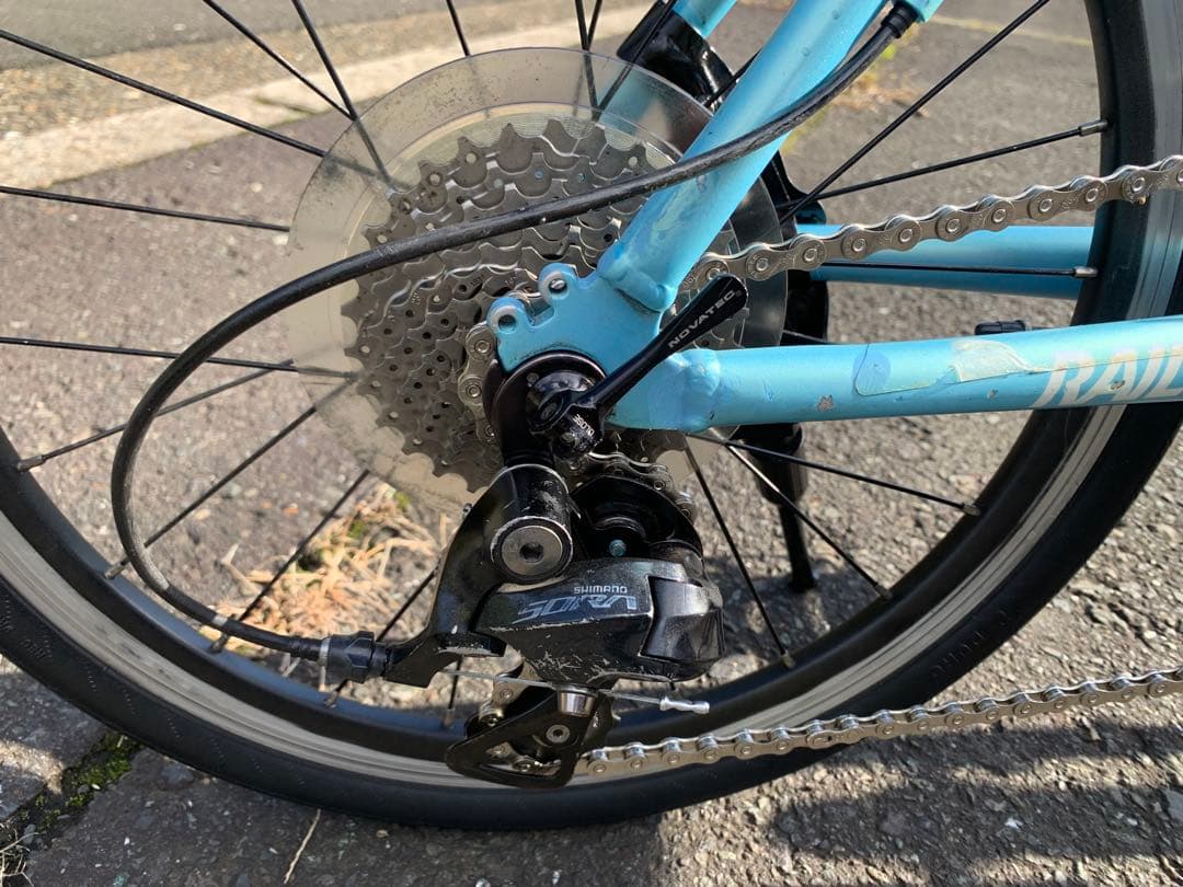 【即乘】送料無料 KhodaaBloomミニベロ RAIL小径車クロスバイク9速