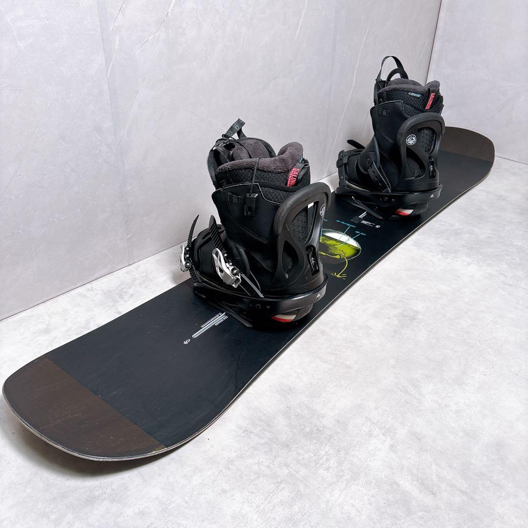 バートン INSTIGATOR 2021　145 ボード　3点セット　Wax済