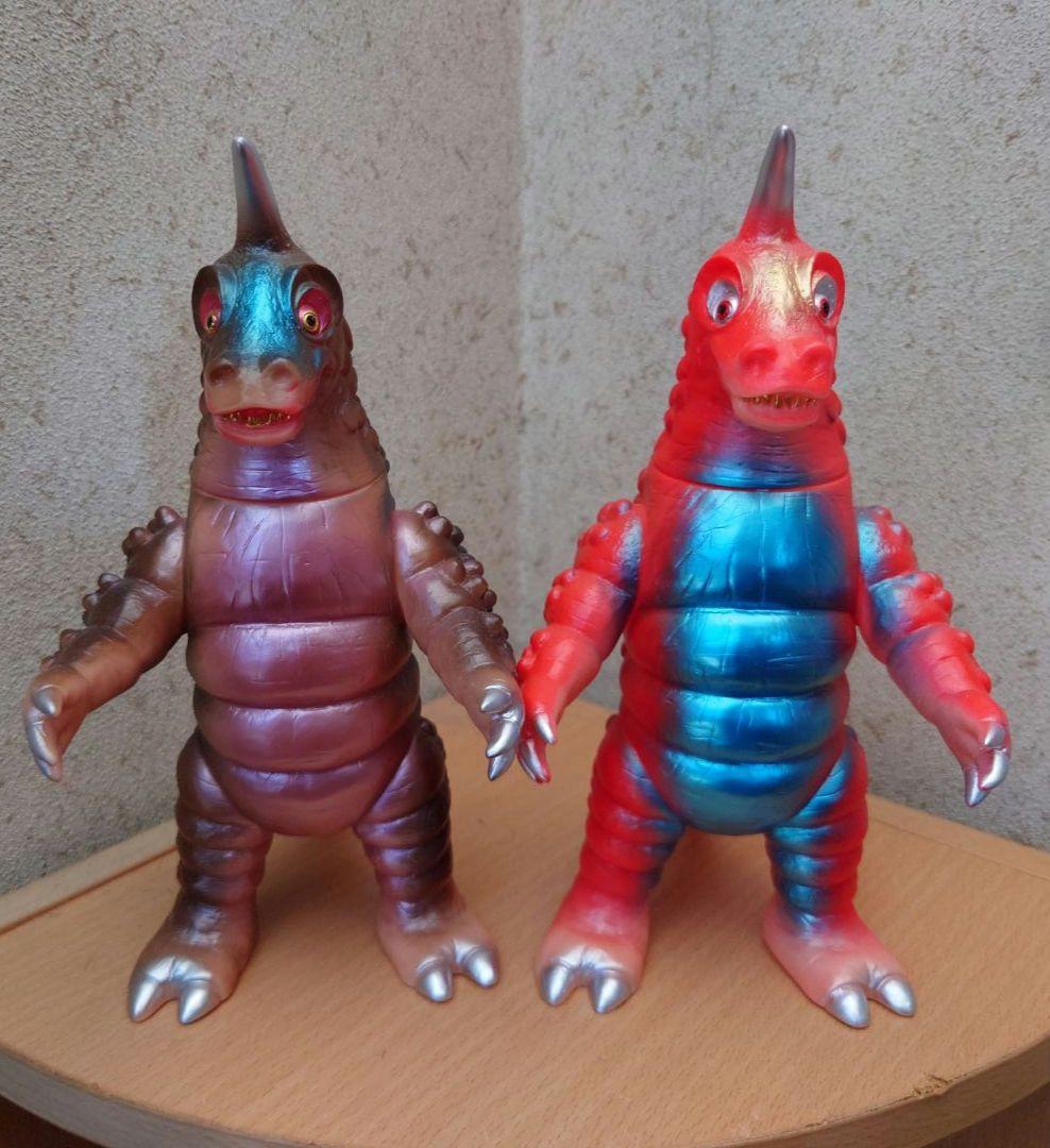 ブルマァクの怪獣シリーズ ブラックギラス　レッドギラスセット