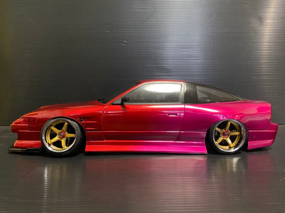 アディクション　180SX 塗装後未使用　D-MAXベース　18日まで送料無料