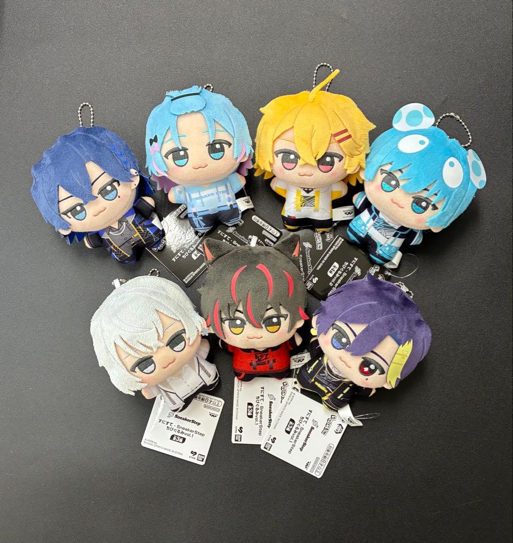 すにすて SneakerStep ちびぐるみ 全7種