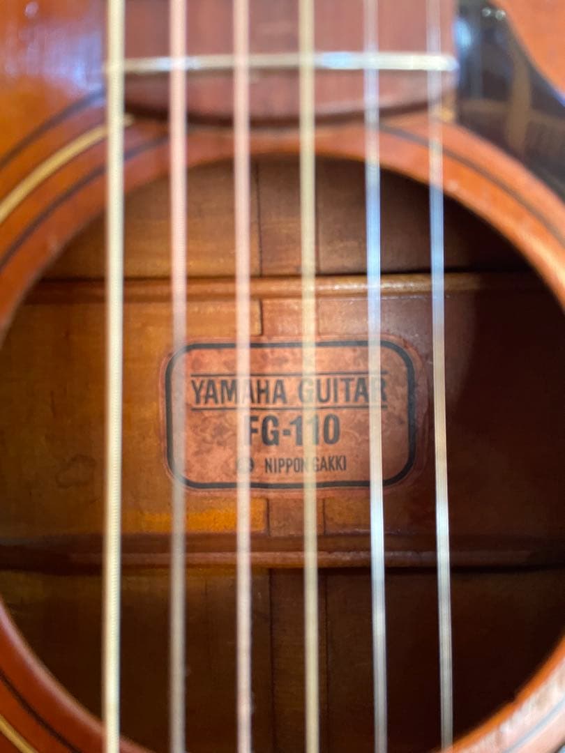 『そーた』 Yamaha FG-110 赤ラベル初期モデル