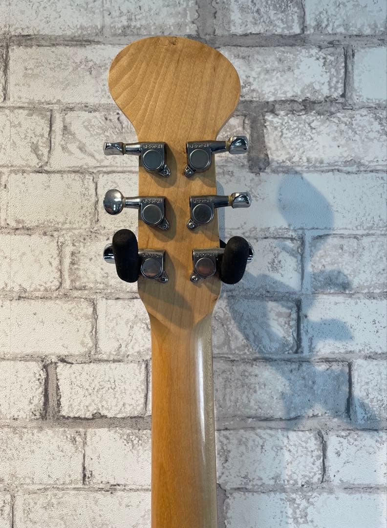 ギター Jerry Jones \"Baby Sitar\" green crack