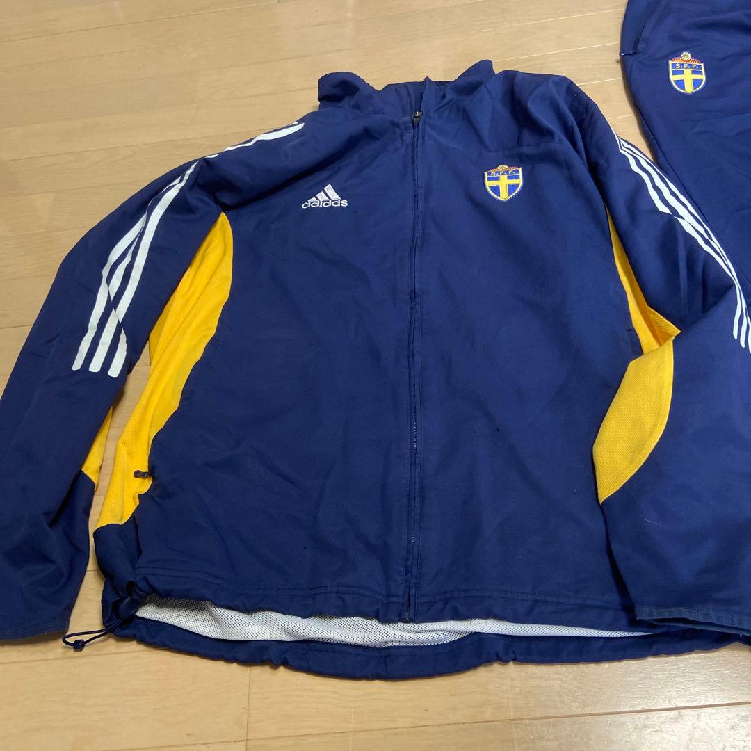 adidas メンズ ジャージ スウェーデン代表 古着 大きいサイズ☆