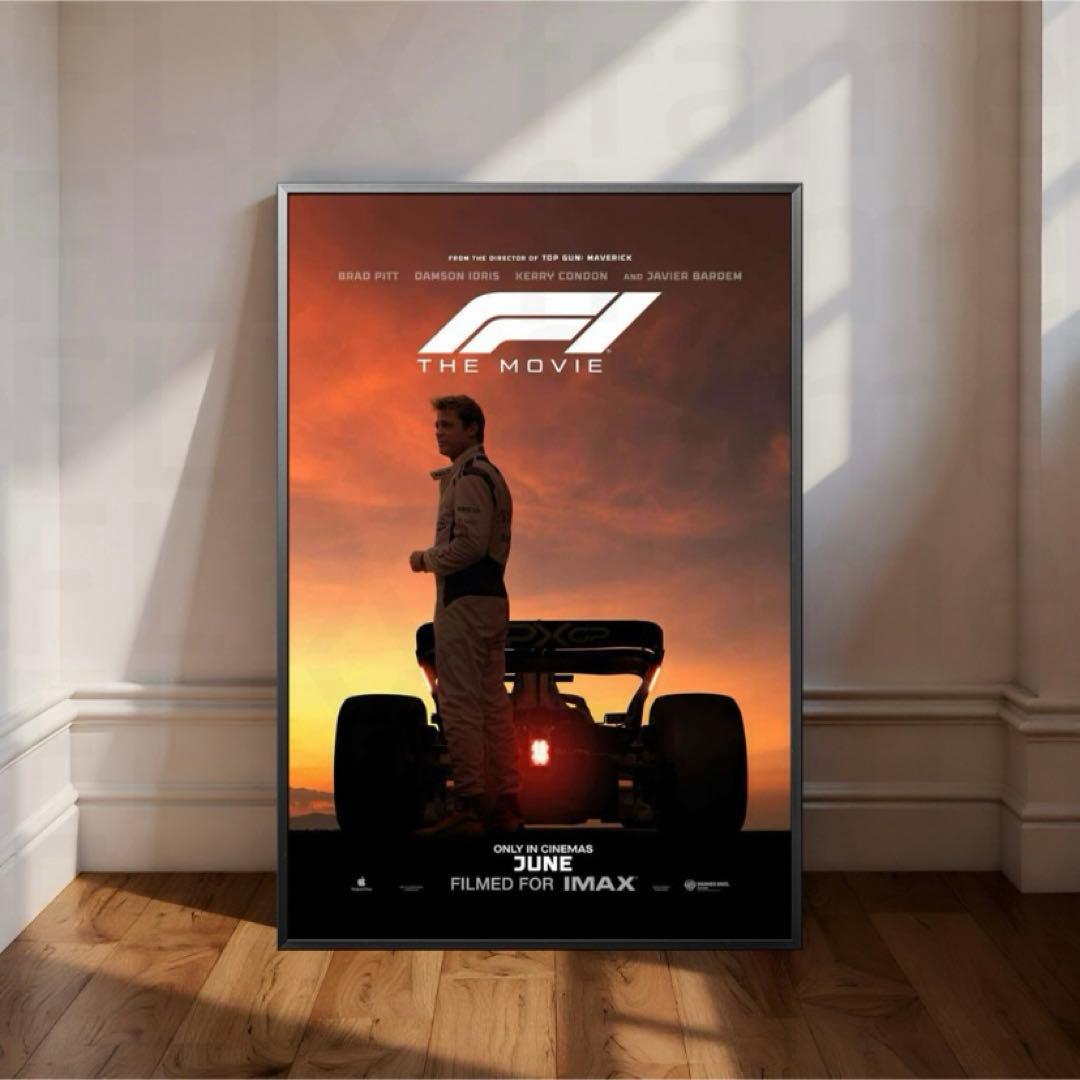 *非売品/新品*F1 エフワン ブラッドピット IMAX オリジナル映画ポスター
