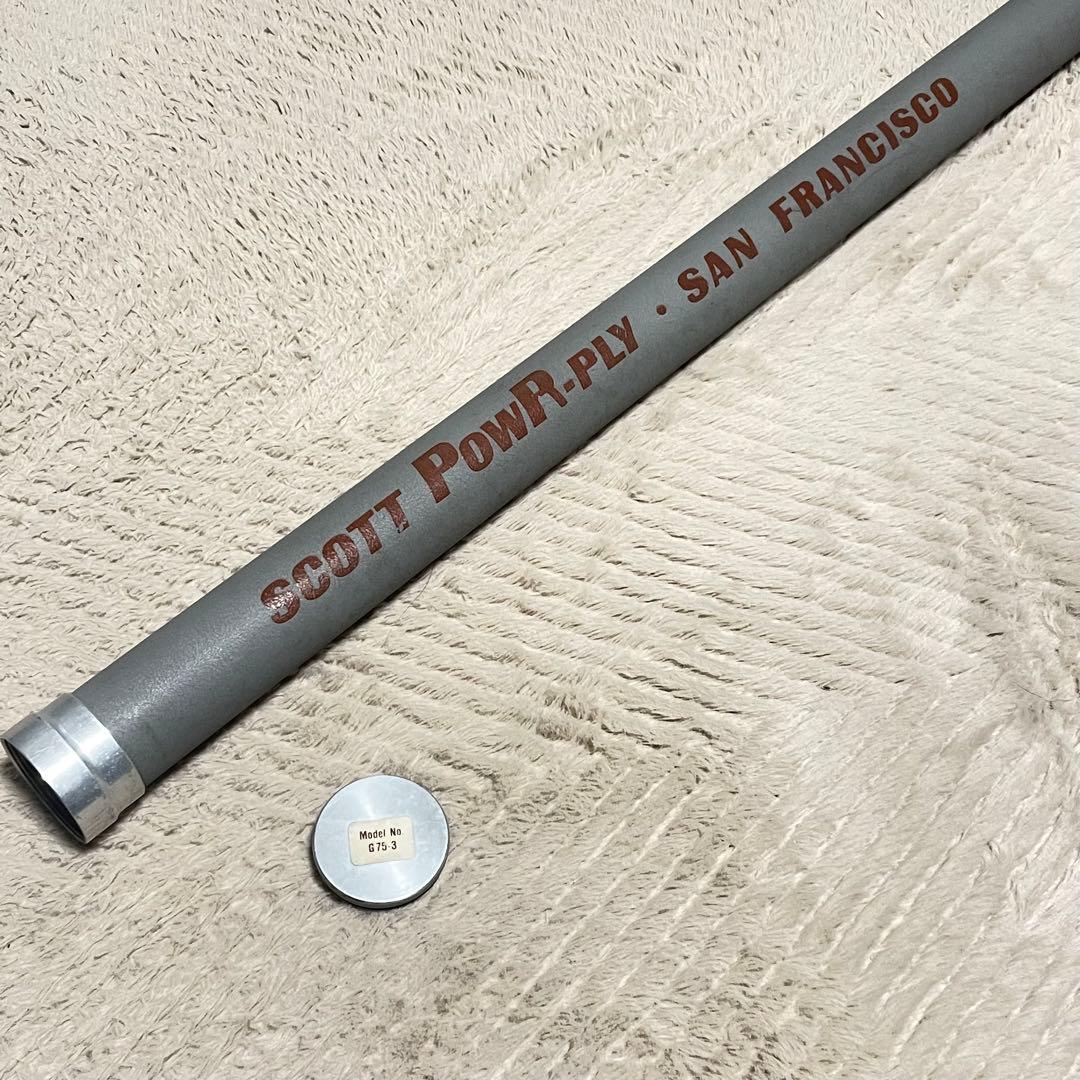 【希少】SCOTT PowR-PLY 2ピース　フライロッド オールド