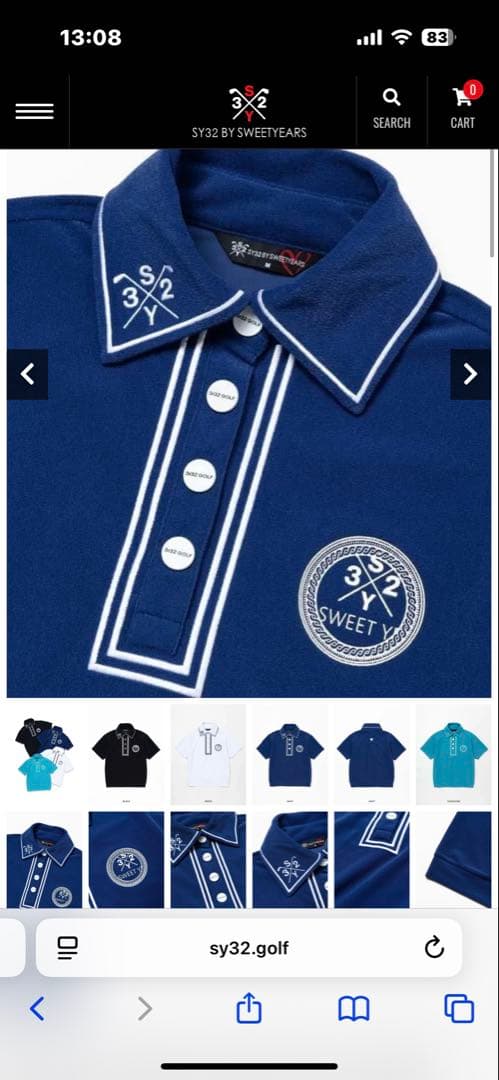 【人気売切れ商品】sy32golf 2025 レディース　ポロシャツ